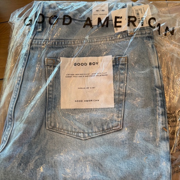 Good American Denim - Good American "Good Boy" Jeans NEW